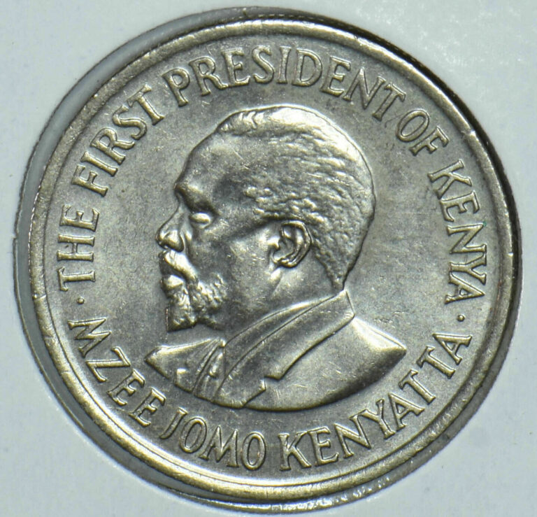 Read more about the article Kenya 1977 Mzeejomo Kenyatta 50 Cents Lions animal First President Of Kenya 1915