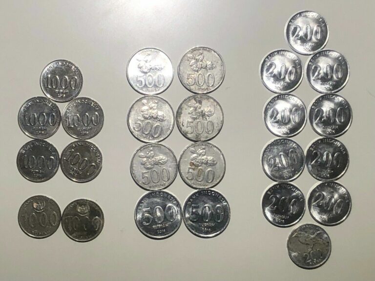 Read more about the article Indonesia 1000 500 200 Rupiah 25 Coin Lot. 2013 and 2016