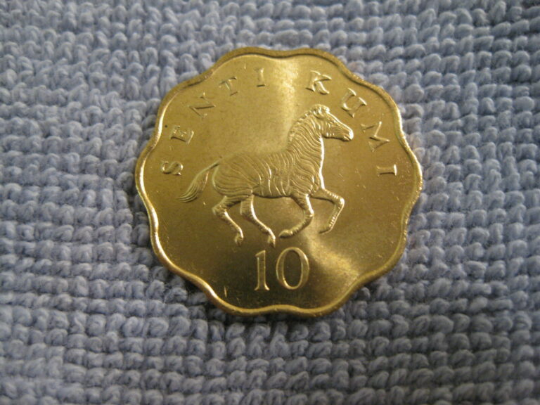 Read more about the article 1984 Tanzania coin 10 Senti  ” ZEBRA ”   unc Beauty  animal coin  Sweet!!