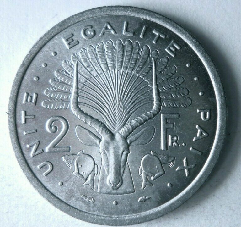 Read more about the article 1977 DJIBOUTI 2 FRANCS – AU/UNC GEM – Exotic Obscure Coin – Free Ship – Bin #TTT
