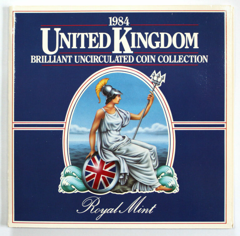 Read more about the article 1984 United Kingdom BU Uncirculated Coin Set Royal Mint 8 Coins