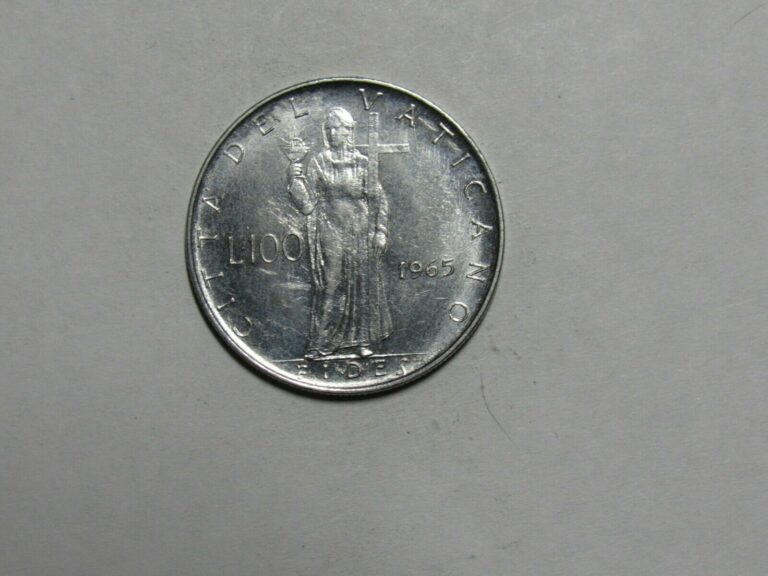 Read more about the article Old Vatican City Coin – 1965 100 Lire – Circulated