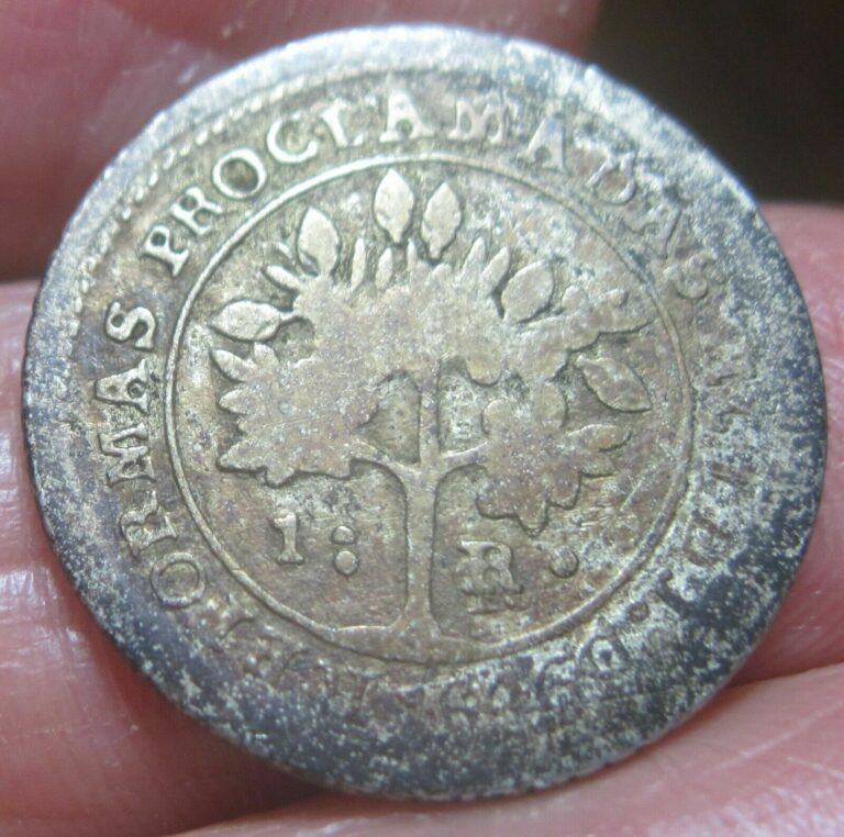 Read more about the article 1847 JB (COSTA RICA) 1 REAL (SILVER) PROCLAMATION –RARE–