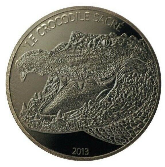Read more about the article Burkina Faso 2013 Holy Crocodile 1000 Francs Silver Coin Proof