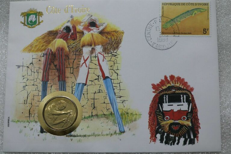 Read more about the article IVORY COAST 1988 COIN COVER B39 #167