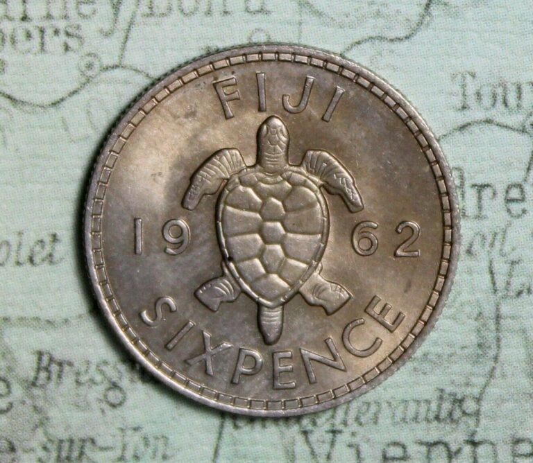 Read more about the article 1962 FIJI SIXPENCE CLAD COLLECTOR COIN  FREE SHIPPING