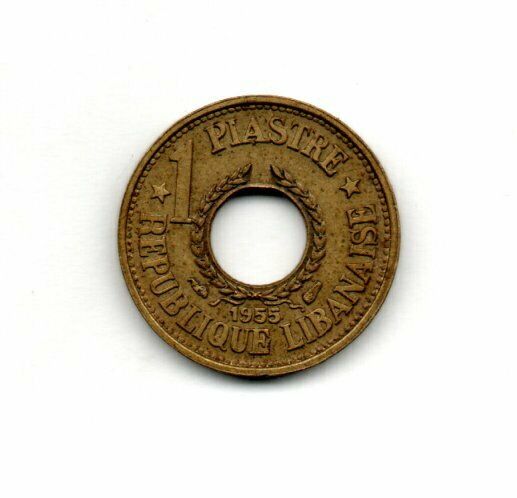 Read more about the article 1955 LEBANON 1 PIASTRE REPUBLIQUE LIBANAISE COIN CIRCULATED COIN #FC202 FREE SandH