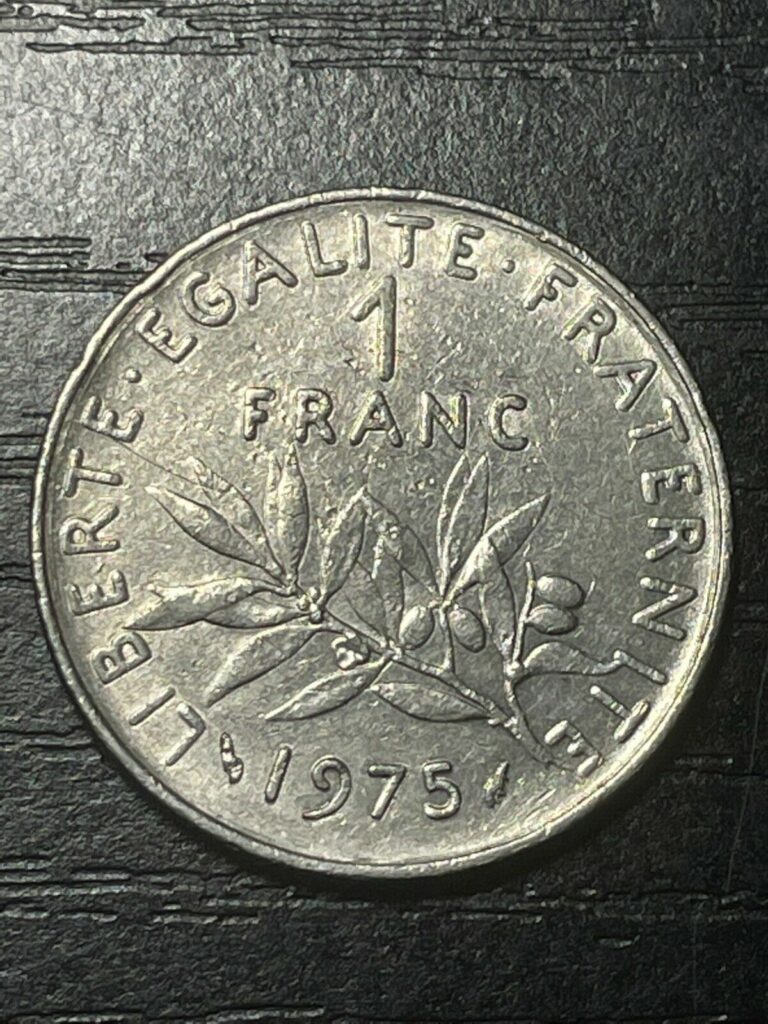 Read more about the article France 1 Franc 1975 Nickel Coin