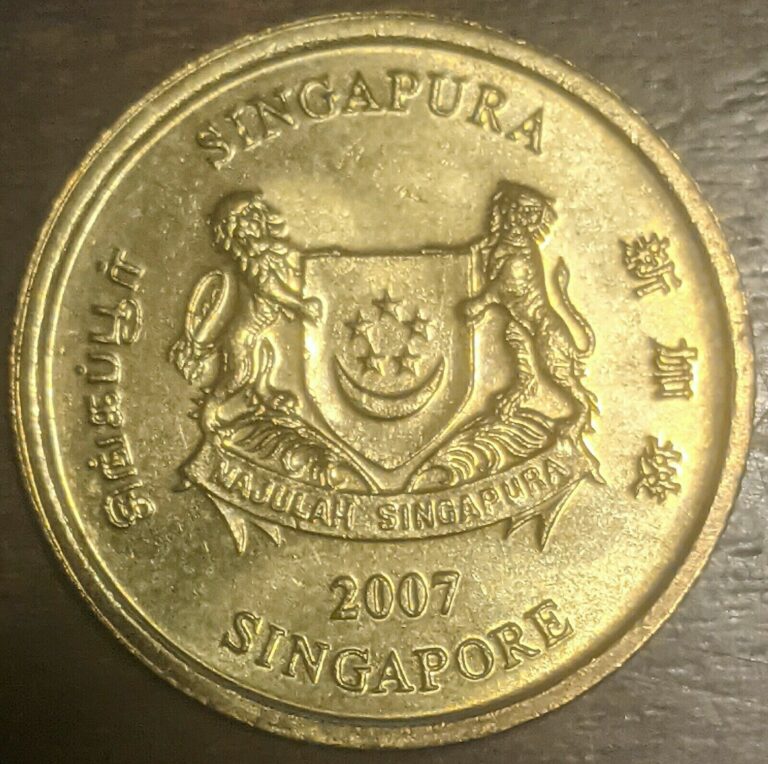 Read more about the article Singapore 5 Cents 2007 Coin