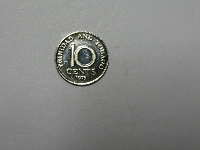 Read more about the article Old Trinidad and Tobago Coin – 1973 10 Cents – Proof