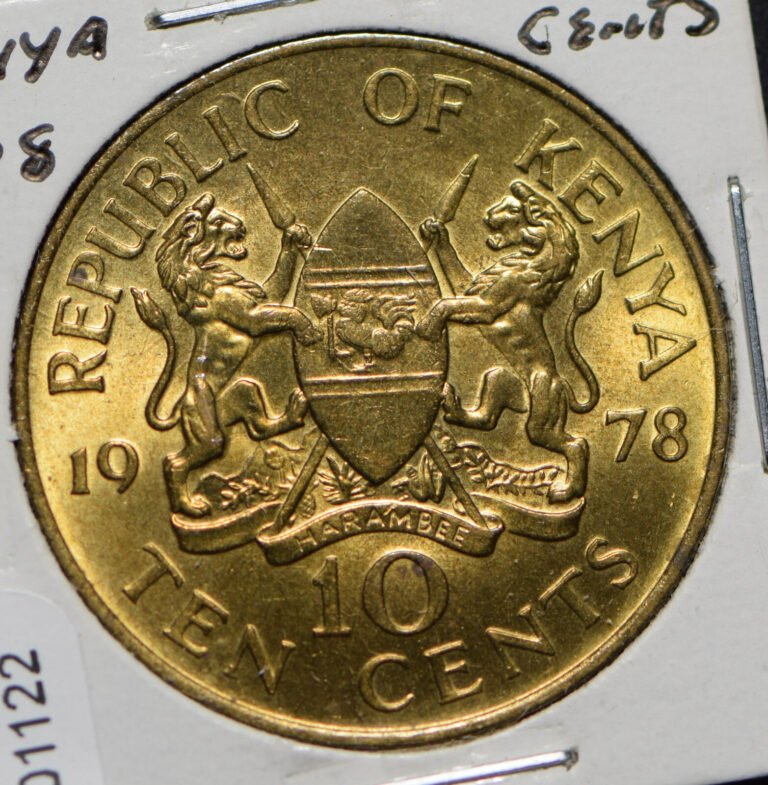 Read more about the article Kenya 1978 10 Cents  901122 combine shipping
