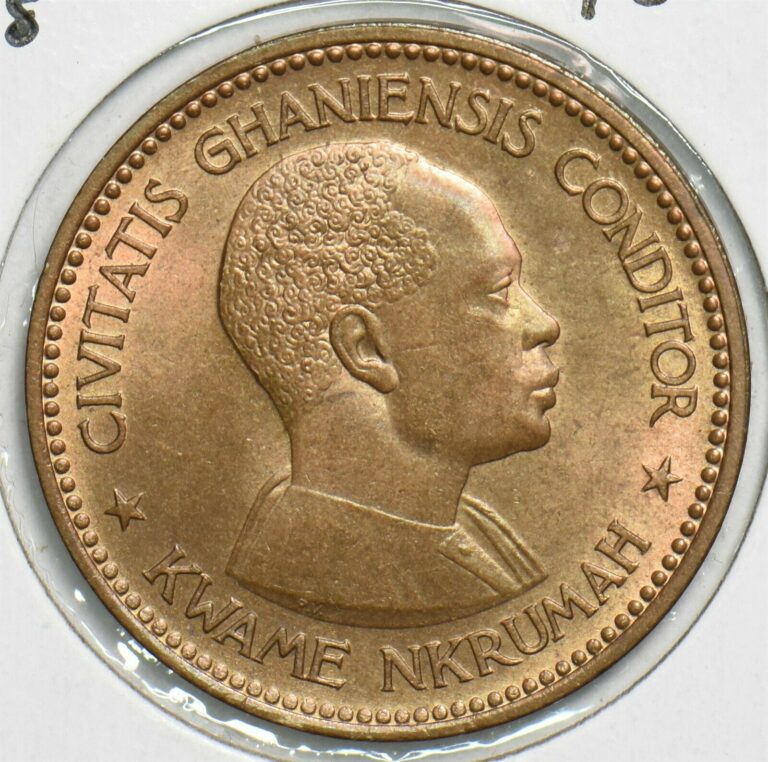 Read more about the article Ghana 1958 Penny 298421 combine shipping