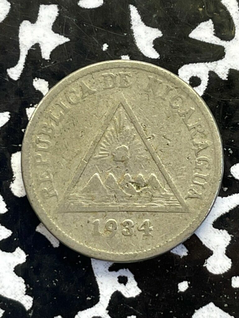 Read more about the article 1934 Nicaragua 5 Centavos Lot#W0097