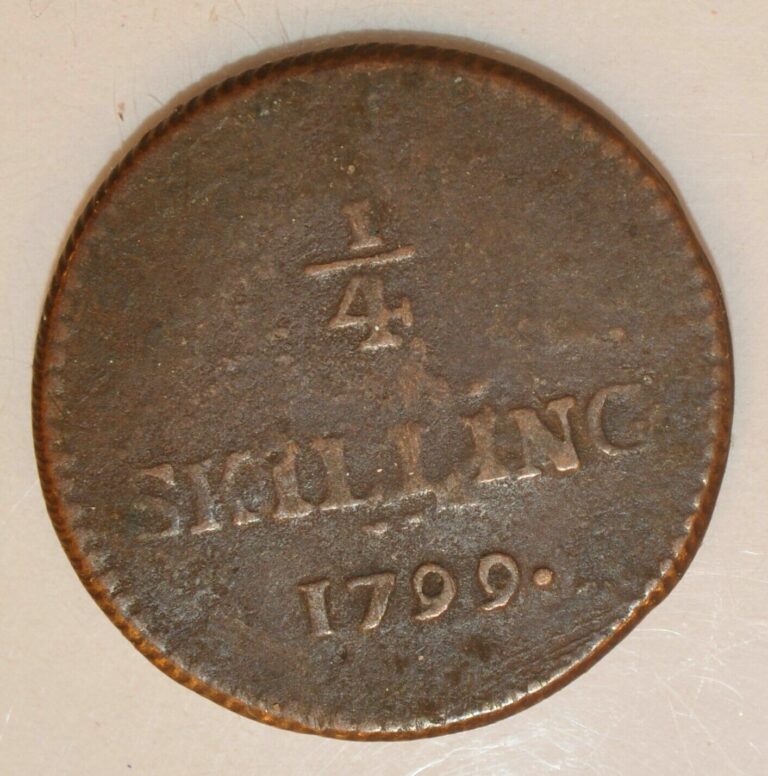 Read more about the article 1799 1/4 Skilling Sweden