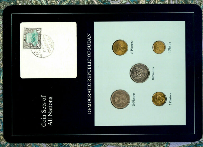Read more about the article Coin Sets of All Nations Sudan UNC 1980-1983 5 Piastres 1983 KM#110.1