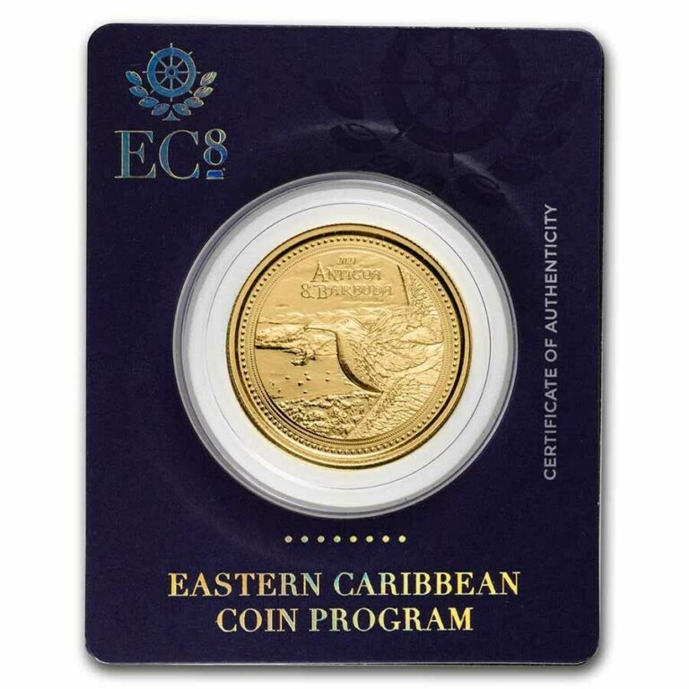 Read more about the article 2021 Antigua and Barbuda 1 oz Gold Frigatebird BU – SKU#242225