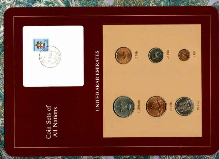 Read more about the article Coin Sets of All Nations UAE United Arab Emirates UNC 1973-1984