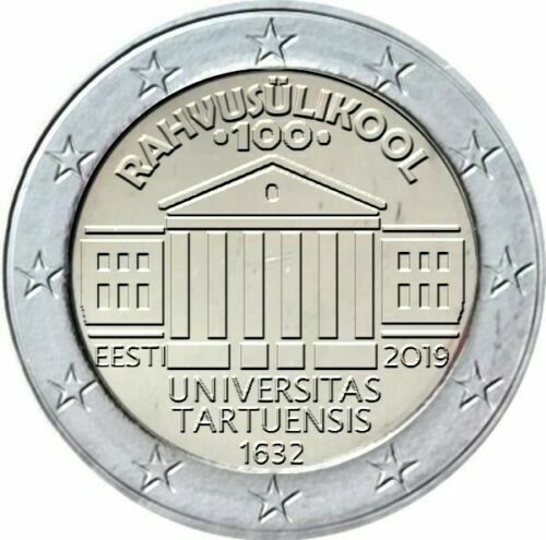 Read more about the article Estonia 2 euro coin 2019 “University of Tartu” UNC