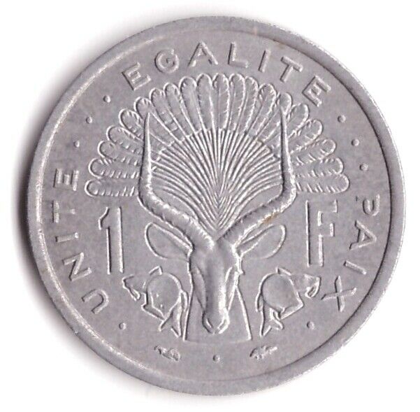 Read more about the article 1 Franc 1977 Djibouti Coin KM#20 – Water Buck