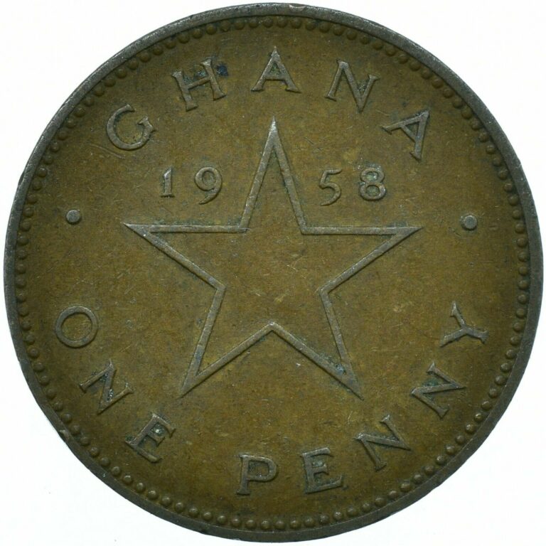 Read more about the article COIN / GHANA 1958 / 1 PENNY BEAUTIFUL COLLECTIBLE #WT30656