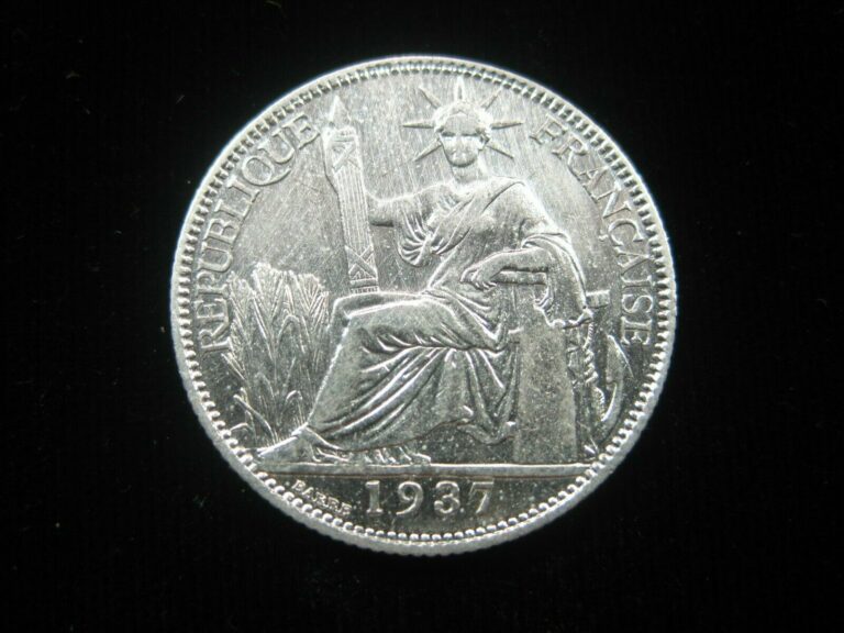 Read more about the article FRENCH INDOCHINA 20 CENTS 1937 SILVER LAOS CAMBODIA VIETNAM SHARP 32# COIN
