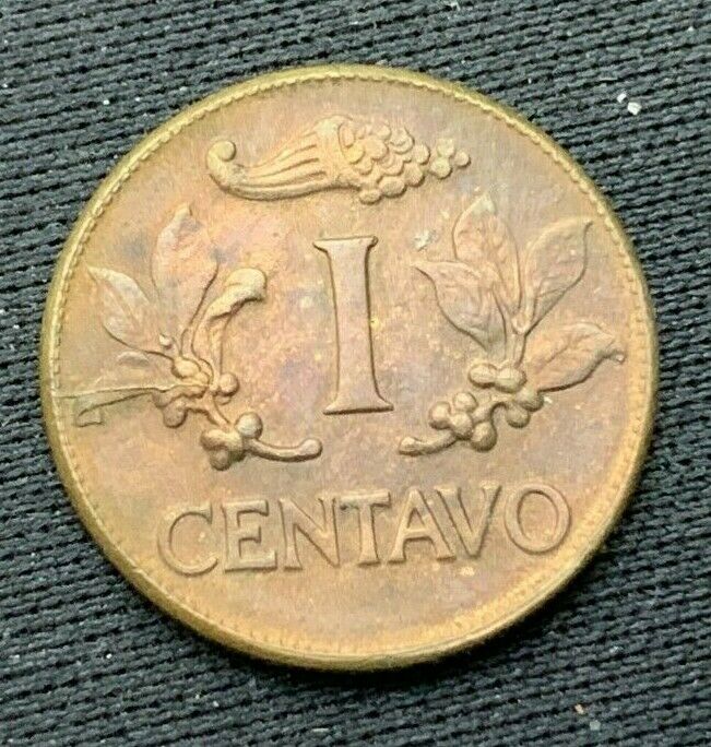 Read more about the article 1965 Colombia   1 Centavo UNC    Copper Coin    #K420