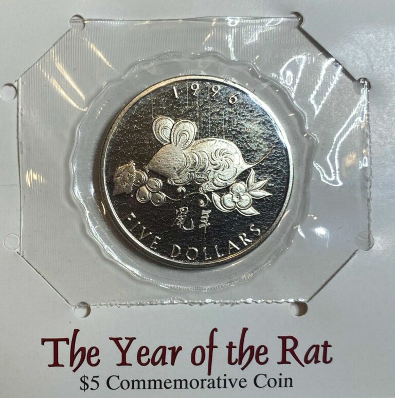 Read more about the article 1996 Year of the Rat $5 Commemorative Coin Marshall Islands