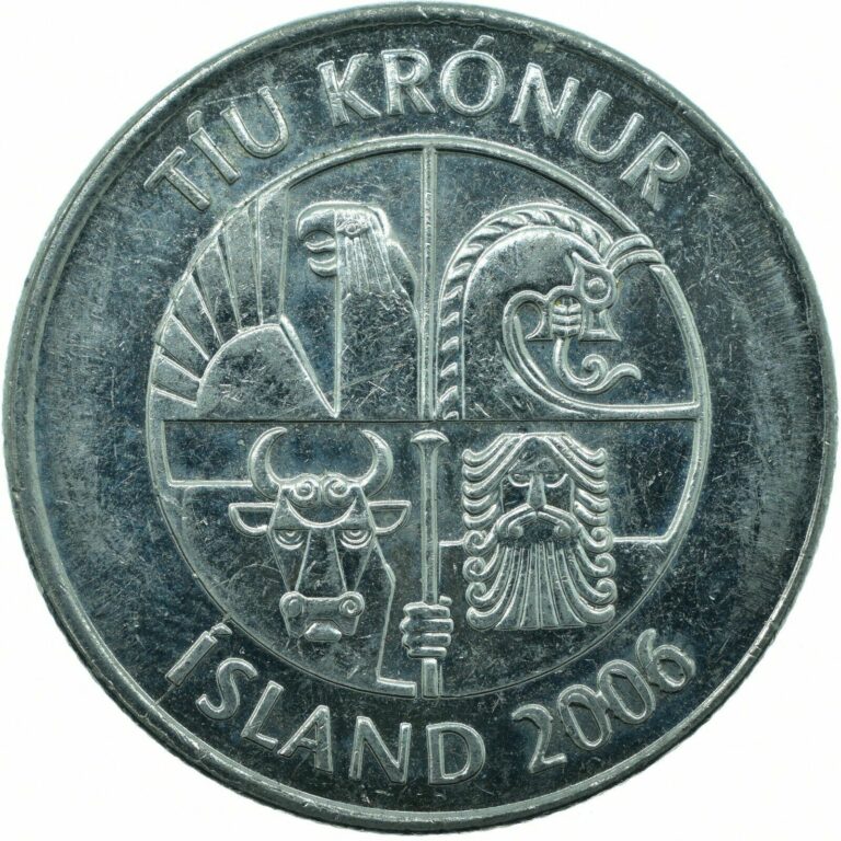 Read more about the article COIN / ICELAND / ISLAND / 10 KRONUR 2006   #WT22728