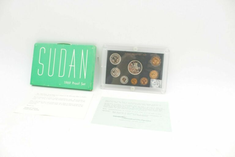 Read more about the article SOUTH SUDAN 8 DIF PROOF COINS SET 1 MILLIM – 20 GHIRSH 1969