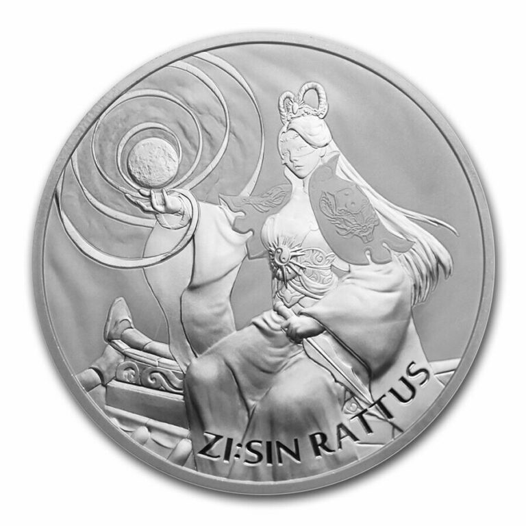 Read more about the article 2020 South Korea ZI:SIN Rattus .999 1 oz Silver Clay Bullion Komsco BU in cap