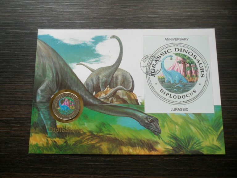 Read more about the article Equatorial Guinea 1000 Francs 1993 Jurassic Dinosaurs – Diplodocus