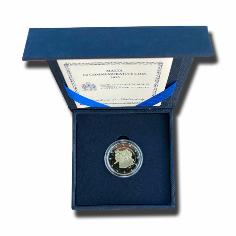 Read more about the article 2013 MALTA – 2 EURO COMMEMORATIVE COIN PROOF