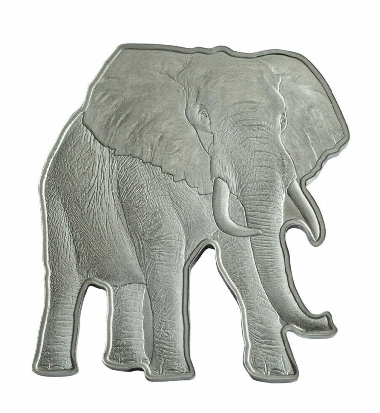 Read more about the article 2021 Solomon Islands Animals of Africa Elephant 1 oz Silver Rev PF $2