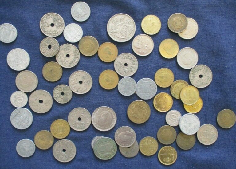 Read more about the article Lot Accumulation of Spain Coins 1930s-1980s