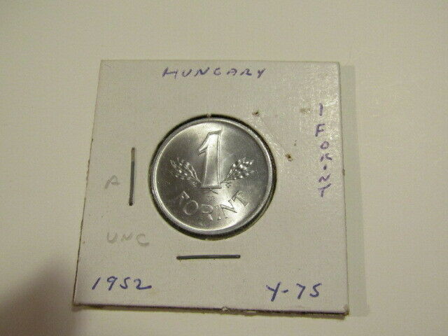 Read more about the article Hungary 1952 1 Forint unc Coin