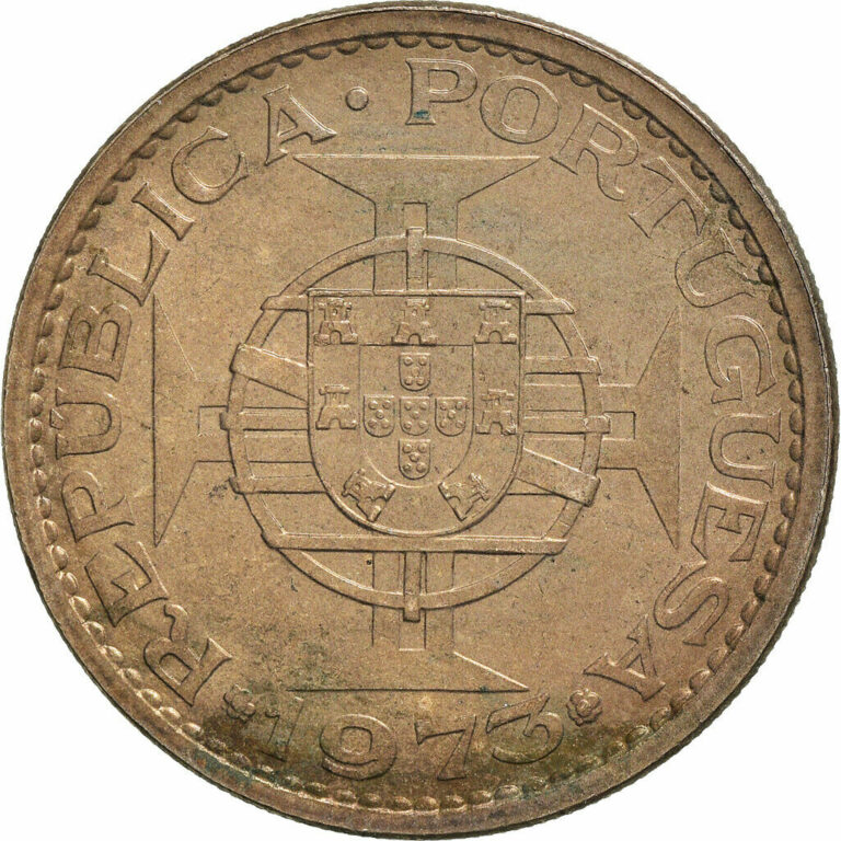 Read more about the article [#384716] Coin  Guinea-Bissau  5 Escudos  1973  AU  Copper-nickel  KM:15