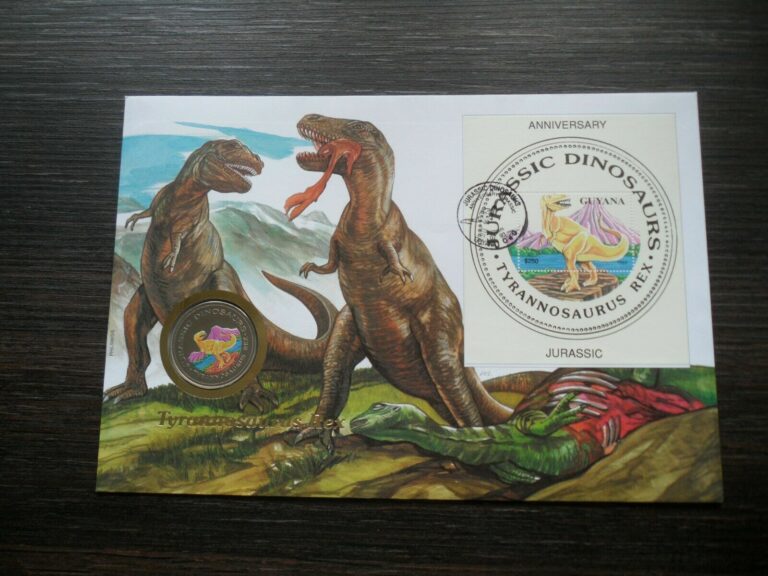 Read more about the article Equatorial Guinea 1000 Francs 1993 Jurassic Dinosaurs – Tyrannosaurus