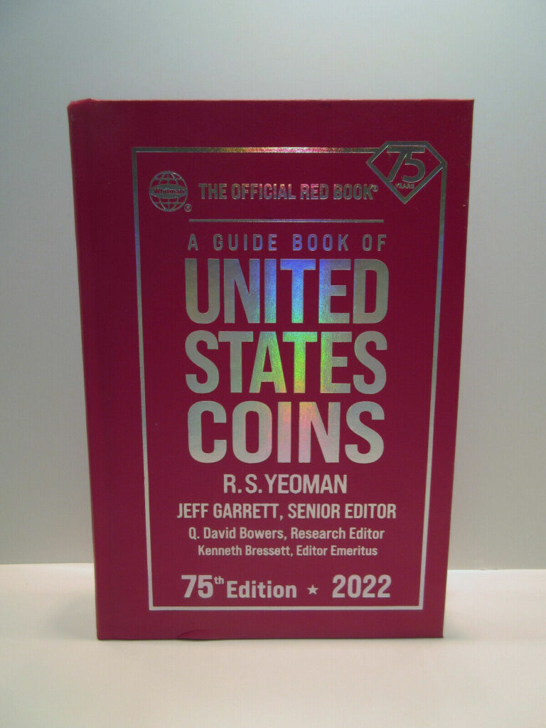 Read more about the article 2022 Red Book of United States Coins R.S. Yeoman 75th Ed. Hardcover Guide Book