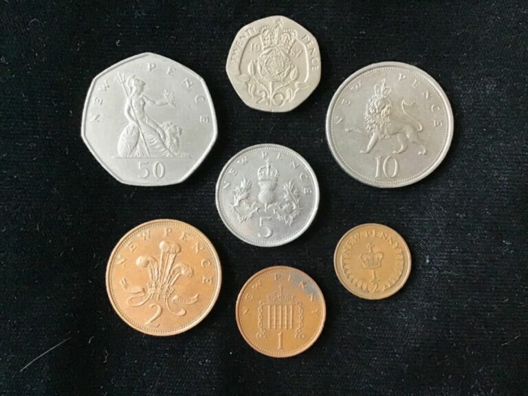 Read more about the article British English United Kingdom Circulated Old Large Decommissioned Decimal Coins