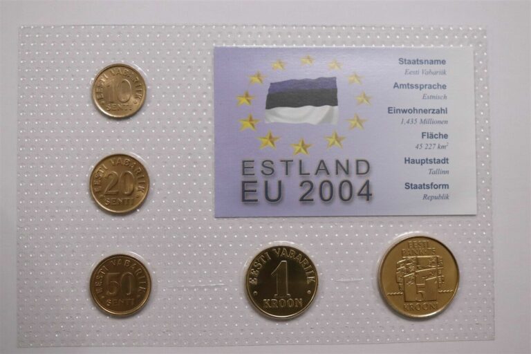 Read more about the article ESTONIA COIN SET B31 SET#42