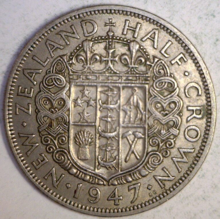 Read more about the article 1947 New Zealand half-crown