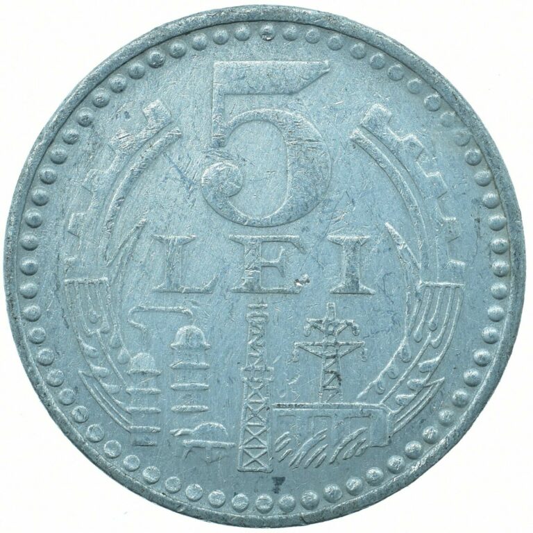 Read more about the article ROMANIA / 5 LEI / 1978 BEAUTIFUL COLLECTIBLE COIN       #WT34721