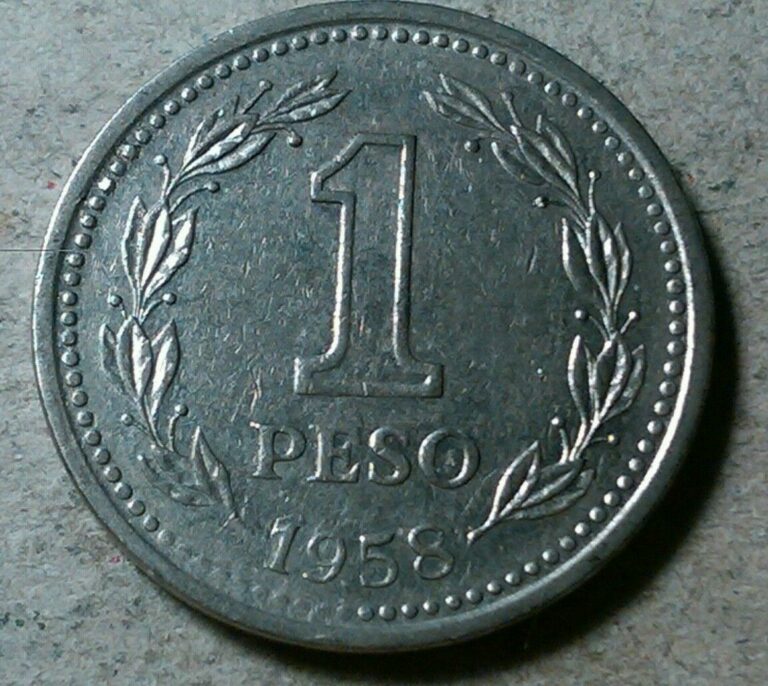 Read more about the article Argentina 1 peso 1958