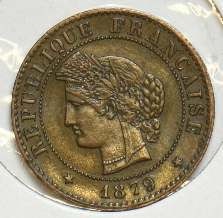 Read more about the article France 1879 Centime 197343 combine shipping