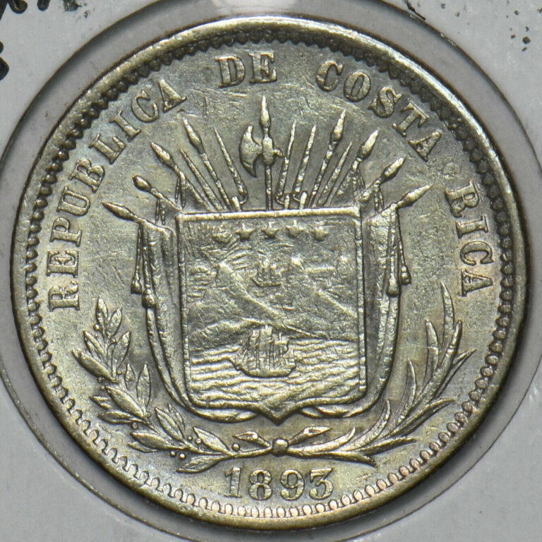 Read more about the article Costa Rica 1893 25 Centavos 296756 combine shipping