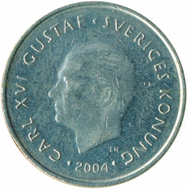 Read more about the article COIN / SWEDEN / 1 KRONA 2004      #WT9711