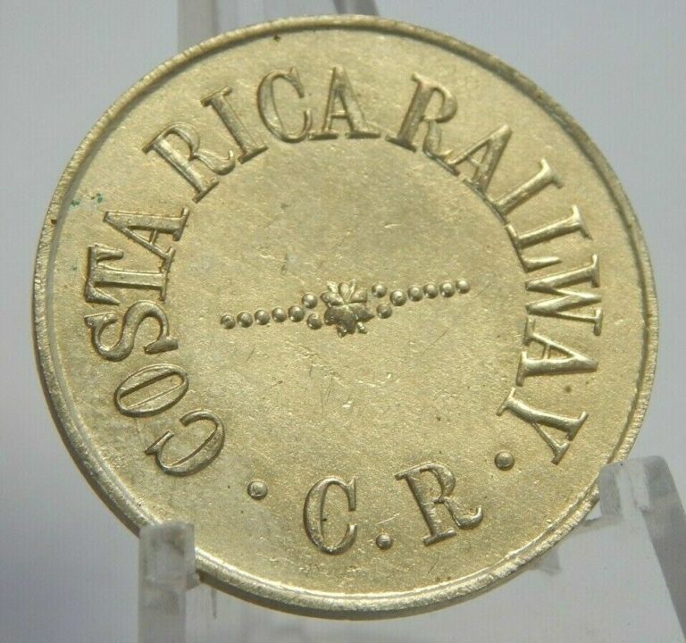 Read more about the article Costa Rica Railway – C.R – 50 Centavos – No Date – Token