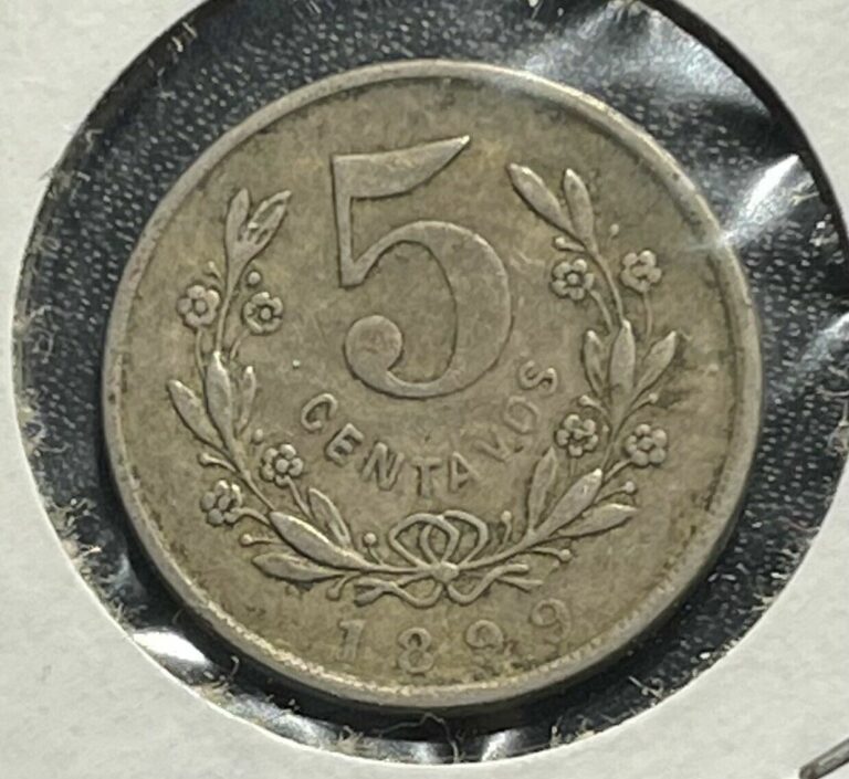 Read more about the article Nicaragua 1899 5 Cent Coin