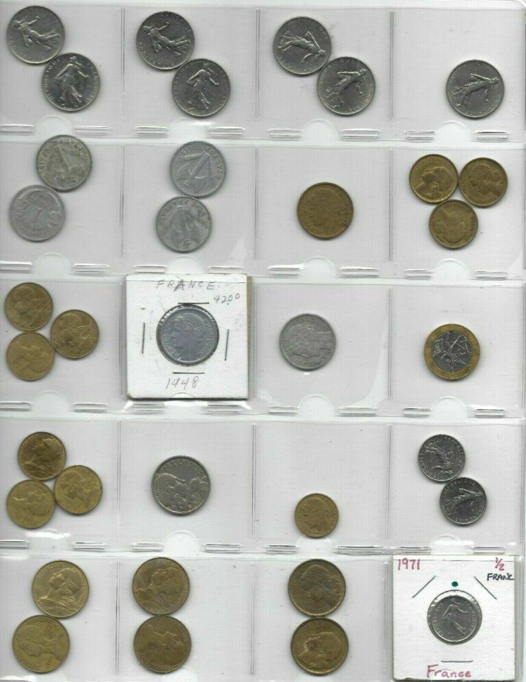 Read more about the article France Lot 35 French Coins Old Vintage Coin Collection 🇫🇷