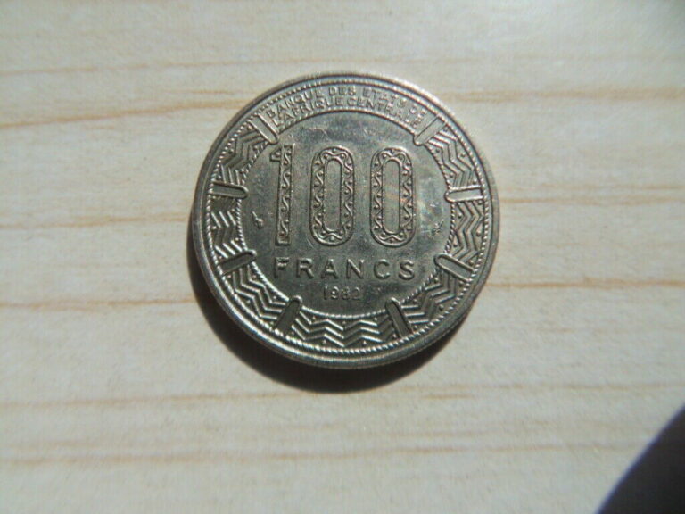 Read more about the article 1982 Gabon 100 FRANCS coin